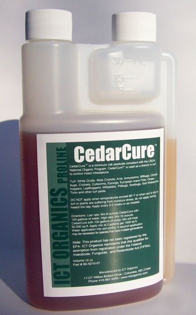 CedarCure, Pesticide